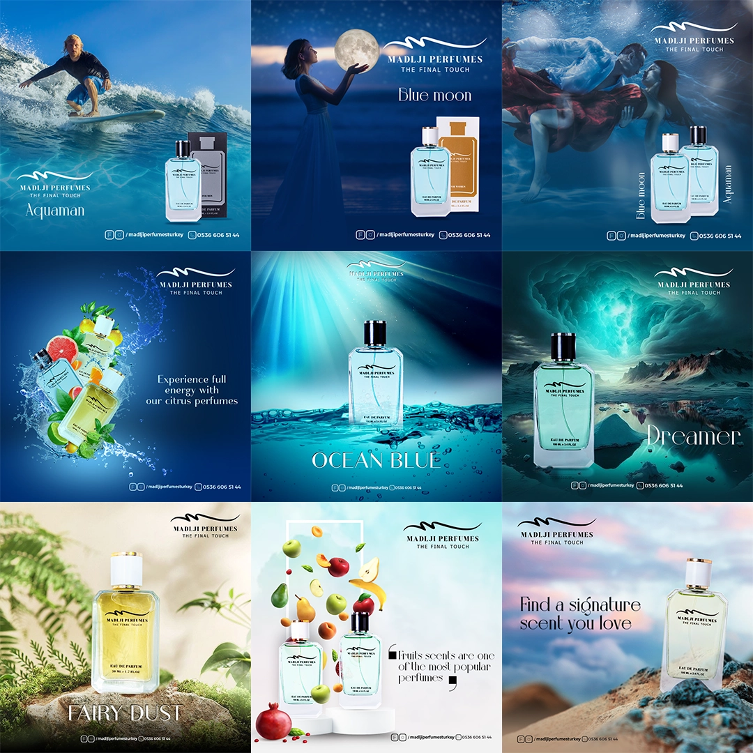 MADLJI PERFUMES Social Media Post Design